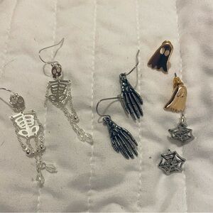 Halloween Themed Earrings Set